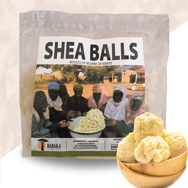 Shea Butter Balls 1 bag of six balls