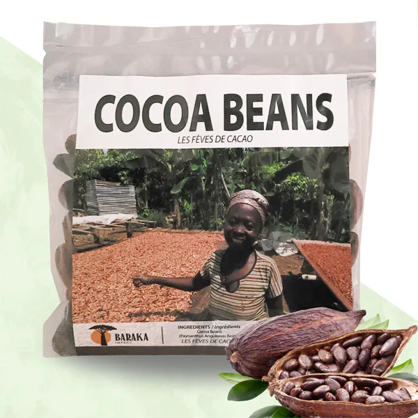 Cocoa Beans (The Source of Cocoa Butter) 1 Bag