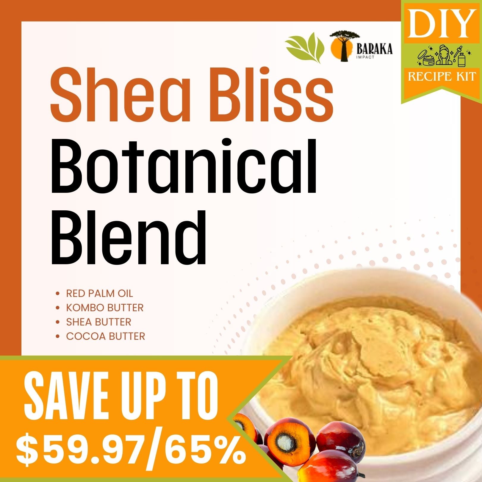 Shea Bliss Botanical Blend: DIY Recipe Kit