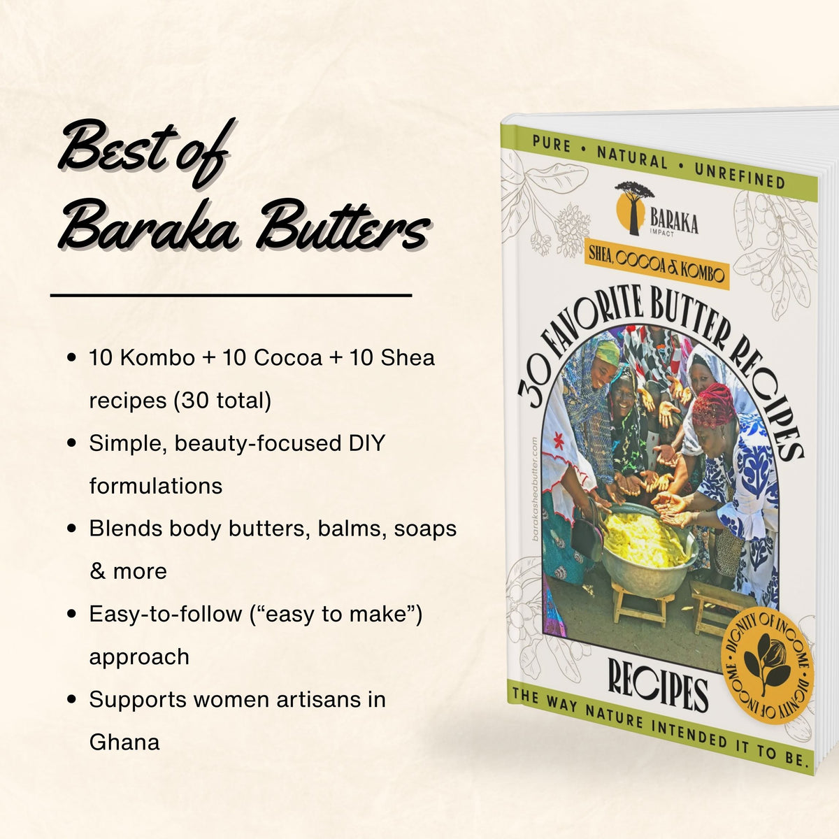 Best of Baraka Butters: Easy to Make DIY Recipe e-book