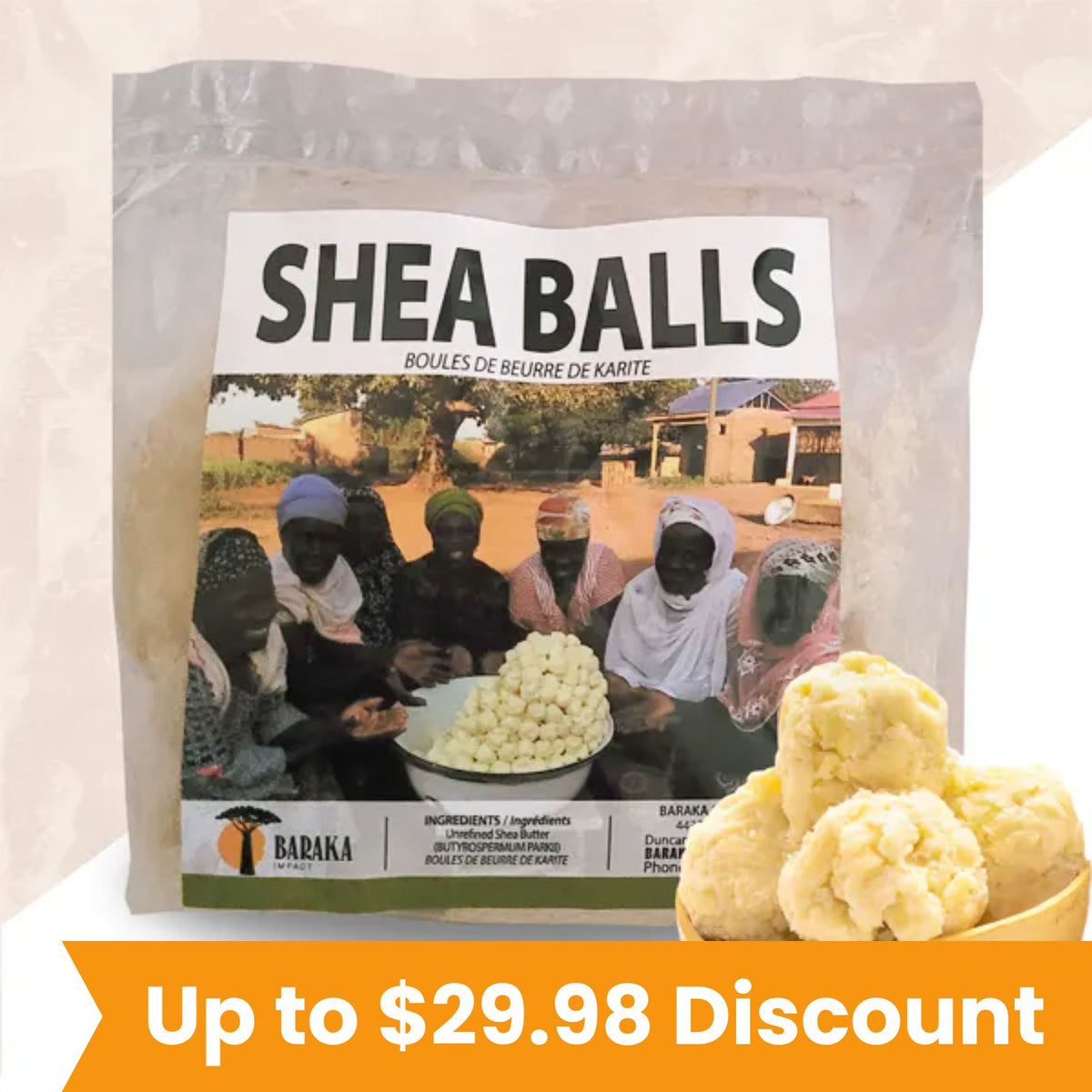 Shea Butter Balls