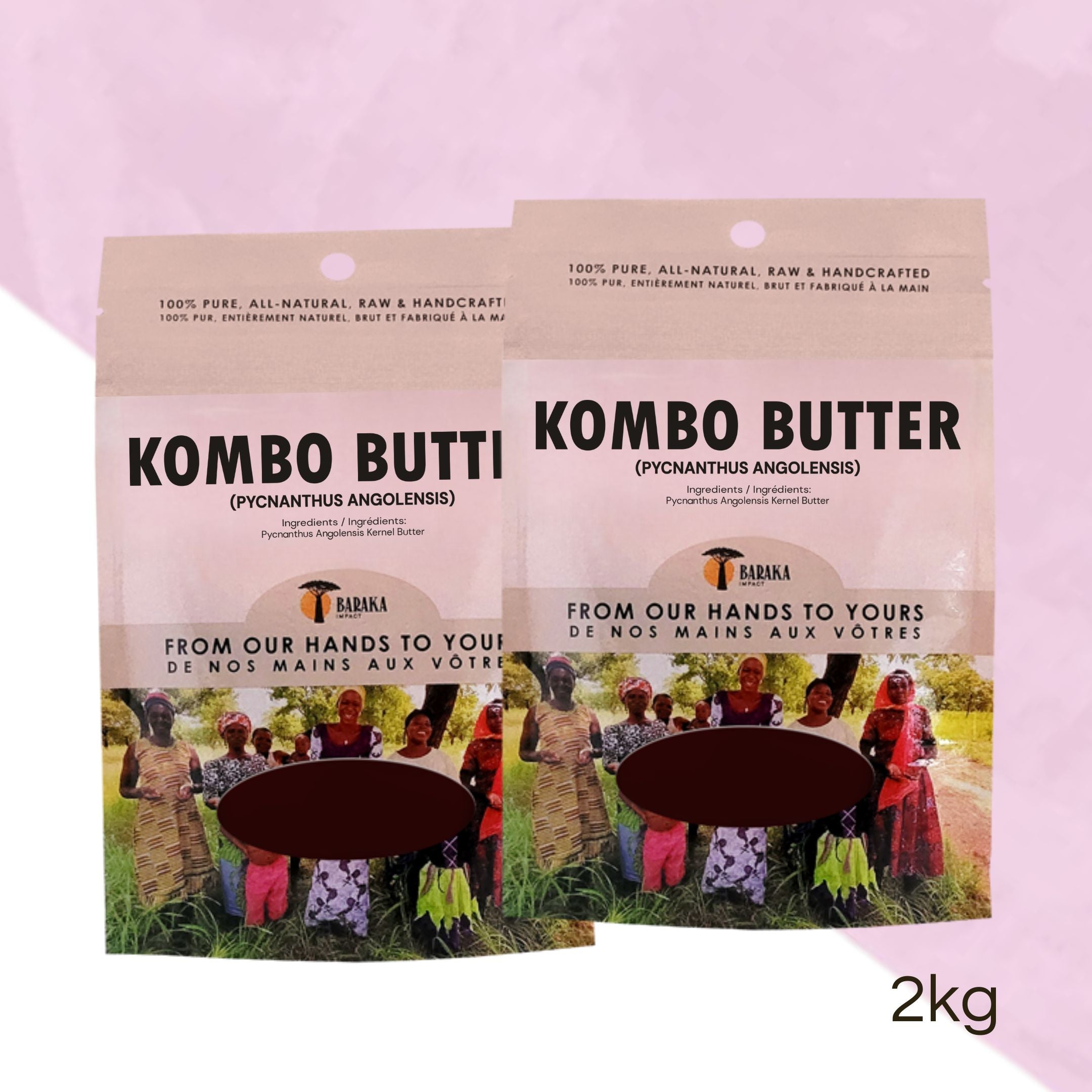 Kombo Butter — Traditional Handmade, Pure & Unrefined from Ghana