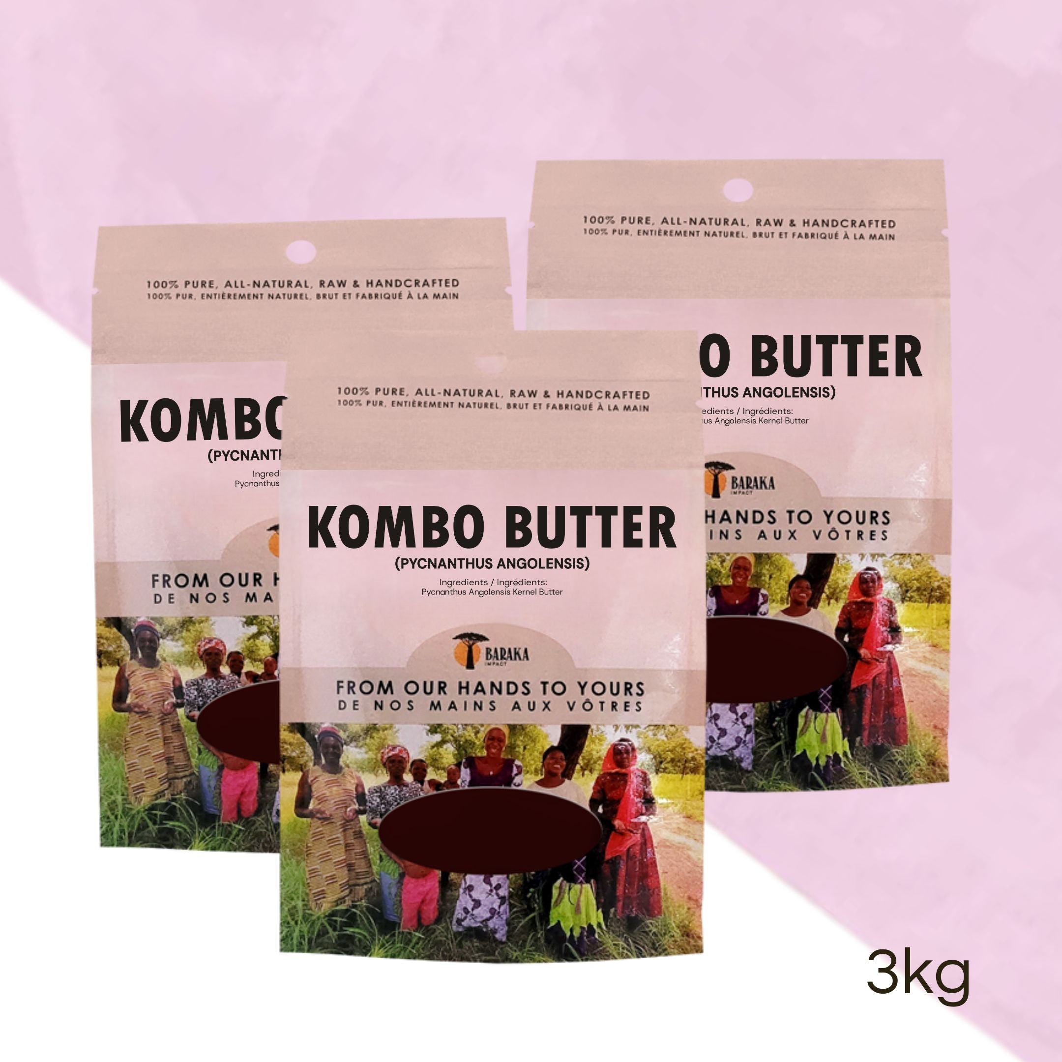 Kombo Butter — Traditional Handmade, Pure & Unrefined from Ghana