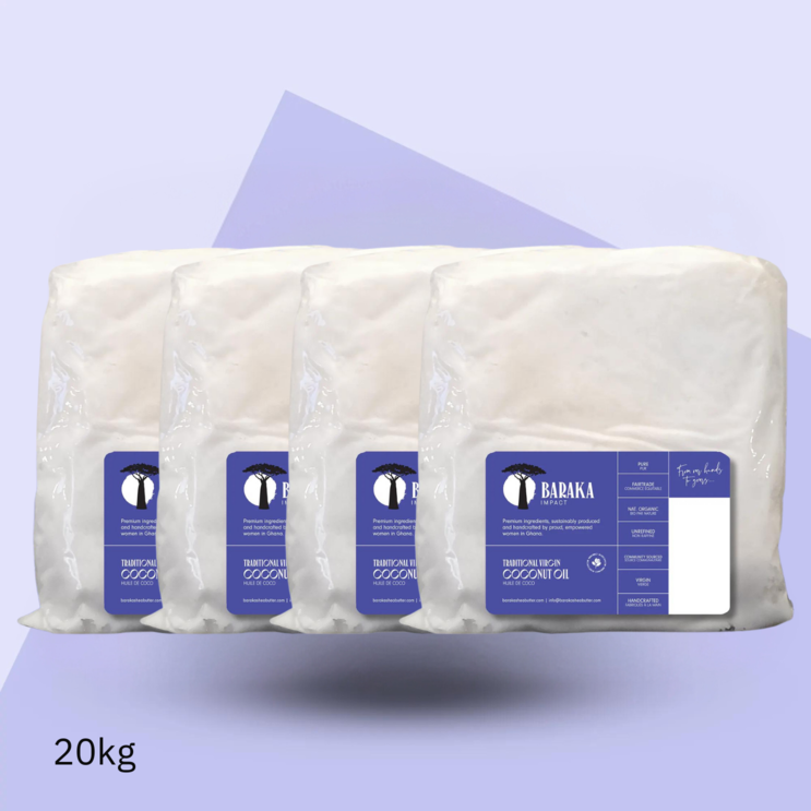 Virgin Coconut Oil: Traditional (Organic) 44 lb 20 kg