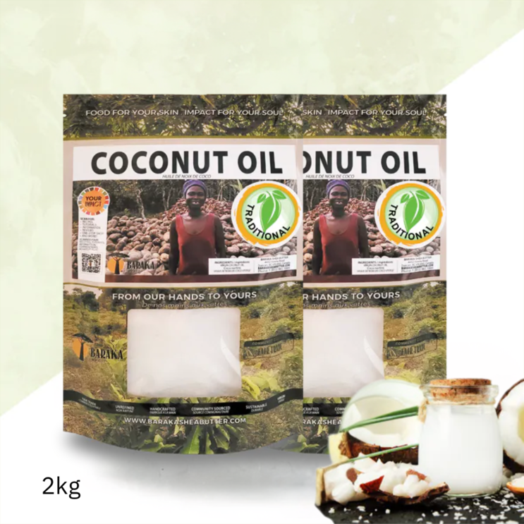 Virgin Coconut Oil: Traditional (Organic) 4.4 lb 2 kg