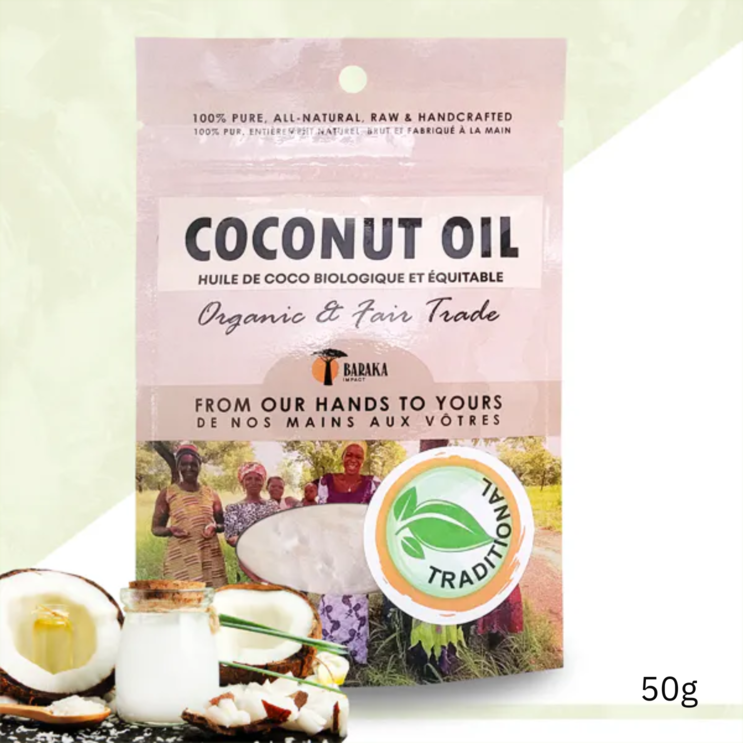 Virgin Coconut Oil: Traditional (Organic) DIY 0.11 lb 50 g